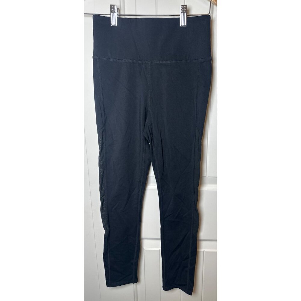 Four Laps Precision Compression Leggings With Mesh Side Panels Size XS